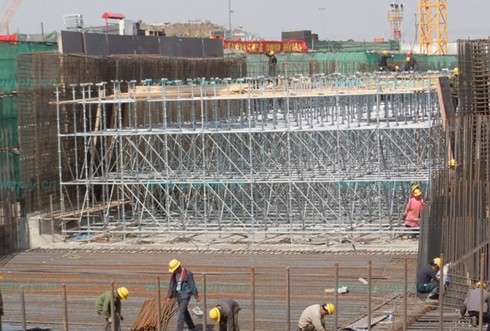 盤(pán)扣式腳手架找回平衡,不再恨天高